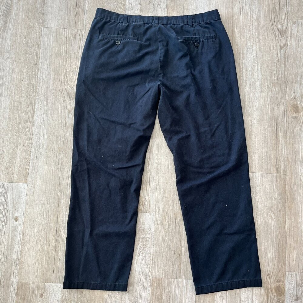 Mens Black Casual Work Pants - 38x32 - Picture 5 of 8